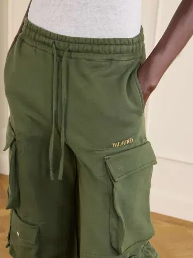 The Attico Cotton Tapered Cargo Pants | Thumbnail 5 The Attico Cotton Tapered Cargo Pants | Thumbnail 5