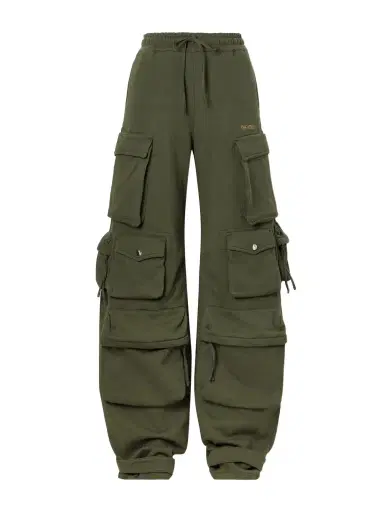 The Attico Cotton Tapered Cargo Pants | Thumbnail 1 The Attico Cotton Tapered Cargo Pants | Thumbnail 1