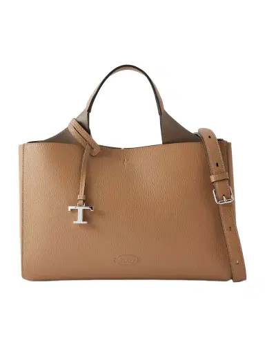 Tod's Mini Textured-leather Tote | Thumbnail 1 Tod's Mini Textured-leather Tote | Thumbnail 1