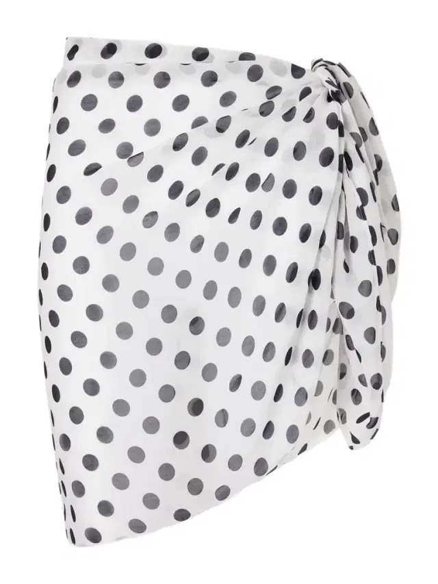 Mirra Polka-dot Voile Pareo