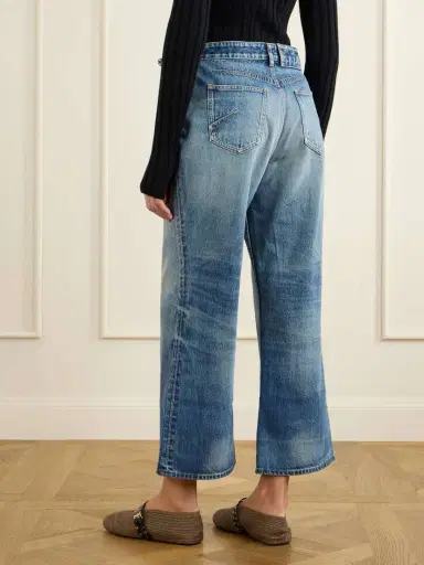 Alaïa Mid-rise Wide-leg Jeans | Thumbnail 3 Alaïa Mid-rise Wide-leg Jeans | Thumbnail 3