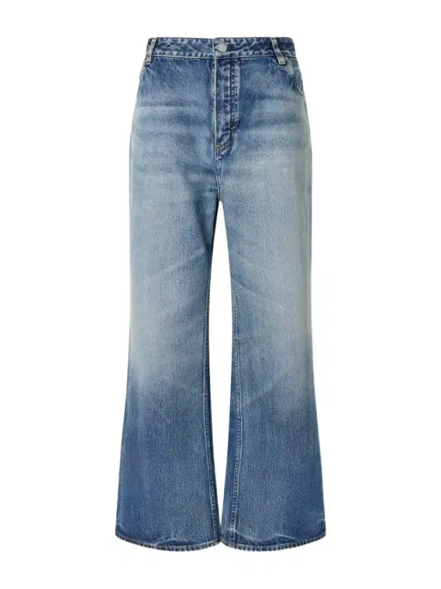 Alaïa Mid-rise Wide-leg Jeans