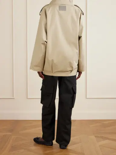 Balenciaga Double-breasted Cotton-gabardine Trench Coat | Thumbnail 4 Balenciaga Double-breasted Cotton-gabardine Trench Coat | Thumbnail 4