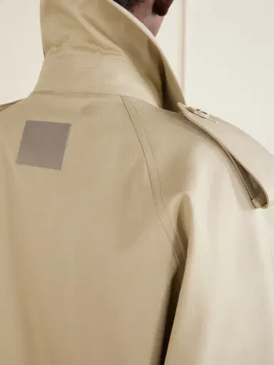Balenciaga Double-breasted Cotton-gabardine Trench Coat | Thumbnail 5 Balenciaga Double-breasted Cotton-gabardine Trench Coat | Thumbnail 5