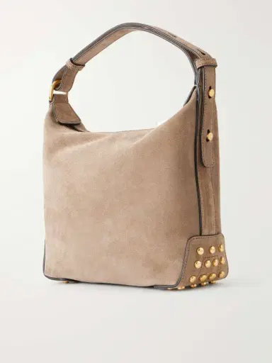Tod's Sacca Mini Suede Shoulder Bag | Thumbnail 4