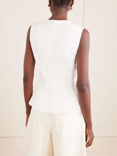 AGOLDE Corbin Cotton Peplum Top | Thumbnail 3 AGOLDE Corbin Cotton Peplum Top | Thumbnail 3