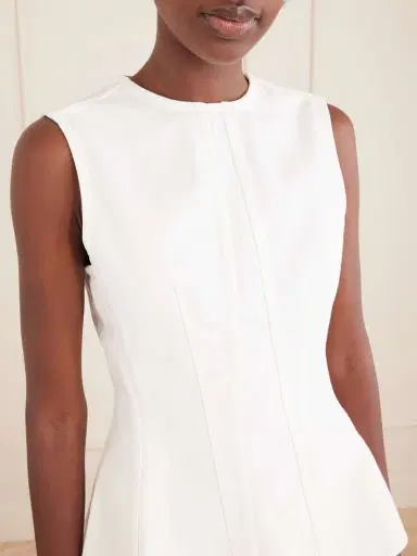 AGOLDE Corbin Cotton Peplum Top | Thumbnail 4 AGOLDE Corbin Cotton Peplum Top | Thumbnail 4