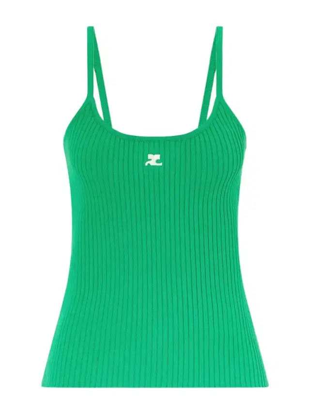 Reedition Logo-appliquéd Ribbed-knit Tank