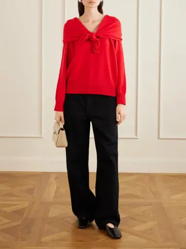 Tove Malia Knot-detailed Cashmere Sweater | Thumbnail 2 Tove Malia Knot-detailed Cashmere Sweater | Thumbnail 2