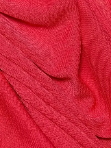 Cinq à Sept Women's Tallis Ruched Ruffled Midi-Dress - Crimson Aura - Size 14 | Thumbnail 7 Cinq à Sept Women's Tallis Ruched Ruffled Midi-Dress - Crimson Aura - Size 14 | Thumbnail 7