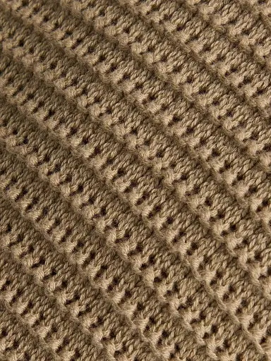 Vince Men's Knitted Cotton-Cashmere Crewneck Sweater - Dark Pecan - Size XXL | Thumbnail 7