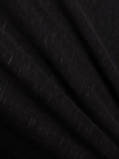 Vince Men's Fine Slub Double-Layer Cotton Hoodie - Black Smock White - Size XXL | Thumbnail 7
