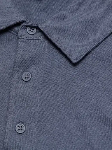 Vince Men's Garment-Dyed Polo Shirt | Thumbnail 7 Vince Men's Garment-Dyed Polo Shirt | Thumbnail 7