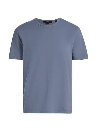 Vince Men's Garment-Dyed Crewneck T-Shirt - Washed Hawk Blue - Size XXL | Thumbnail 1 Vince Men's Garment-Dyed Crewneck T-Shirt - Washed Hawk Blue - Size XXL | Thumbnail 1