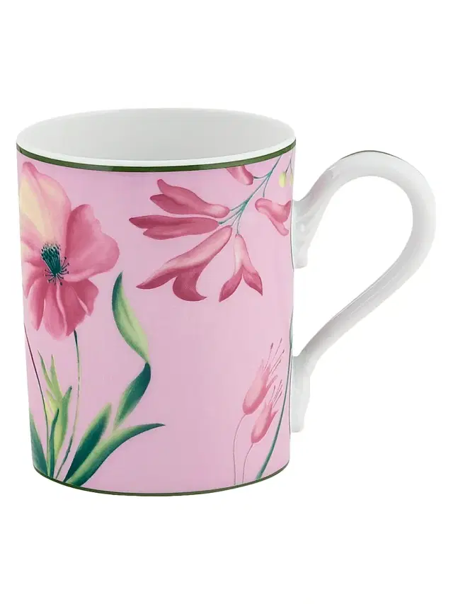 Ginori 1735 Florenza Porcelain Mug - Pink White