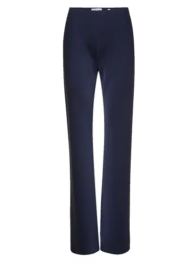 Veronica Beard Women's Braddock Wide-Leg Pants - Navy - Size XL | Thumbnail 1