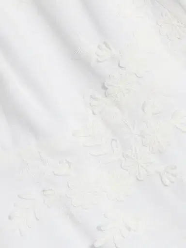 Generation Love Women's Ivy 3D Voile Minidress - White | Thumbnail 7 Generation Love Women's Ivy 3D Voile Minidress - White | Thumbnail 7