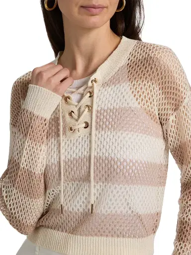 Generation Love Women's Samantha Striped Sweater | Thumbnail 6
