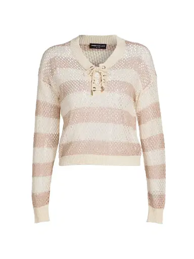 Generation Love Women's Samantha Striped Sweater | Thumbnail 1