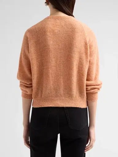DÔEN Women's Petra Alpaca-Blend Cardigan - Coral - Size XXS | Thumbnail 3 DÔEN Women's Petra Alpaca-Blend Cardigan - Coral - Size XXS | Thumbnail 3
