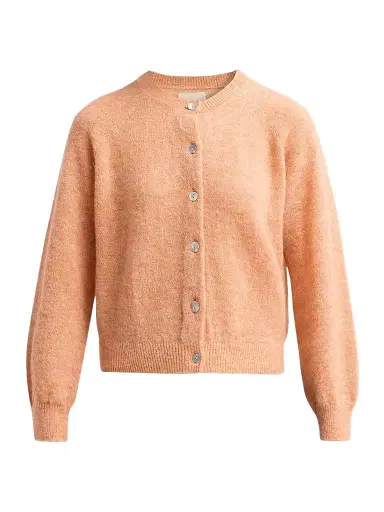 DÔEN Women's Petra Alpaca-Blend Cardigan - Coral - Size XXS | Thumbnail 1 DÔEN Women's Petra Alpaca-Blend Cardigan - Coral - Size XXS | Thumbnail 1