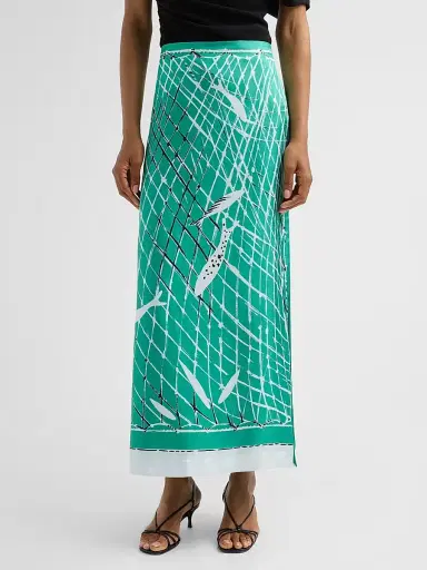 Altuzarra Women's Linnie Silk A-Line Midi Skirt | Thumbnail 4 Altuzarra Women's Linnie Silk A-Line Midi Skirt | Thumbnail 4