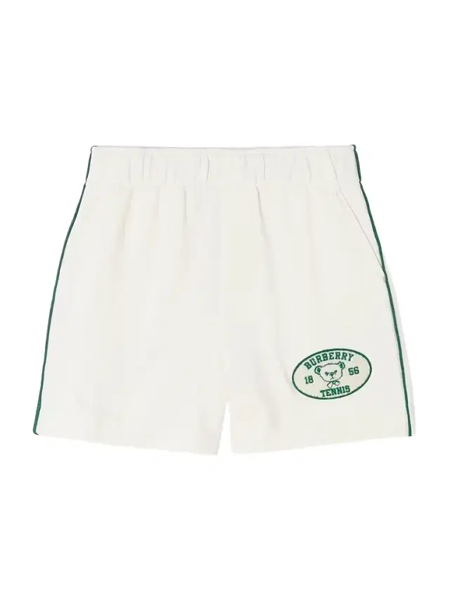 Burberry Little Boy's & Boy's Marsden Tennis Shorts - Chalk White