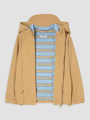 Burberry Little Boy's & Boy's Hooded Nylon Jacket - Sand - Size 8 | Thumbnail 3 Burberry Little Boy's & Boy's Hooded Nylon Jacket - Sand - Size 8 | Thumbnail 3