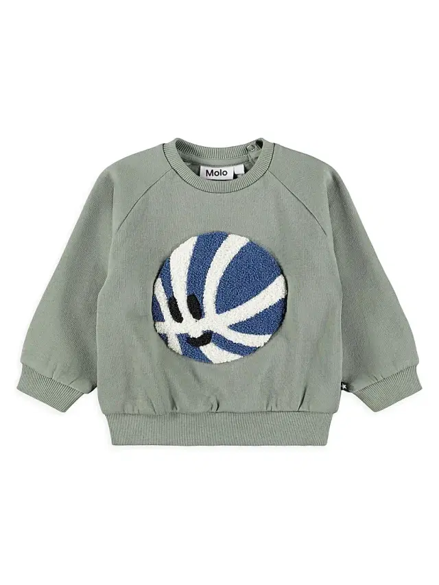 Baby's & Little Kid's Chenille Basketball Sweater - Cladonia
