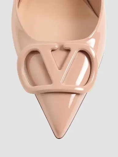 Valentino Garavani Women's VLogo Signature 60MM Patent Leather Pumps | Thumbnail 5 Valentino Garavani Women's VLogo Signature 60MM Patent Leather Pumps | Thumbnail 5