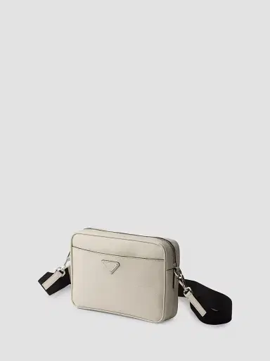 Prada Men's Saffiano Leather Shoulder Bag | Thumbnail 4 Prada Men's Saffiano Leather Shoulder Bag | Thumbnail 4