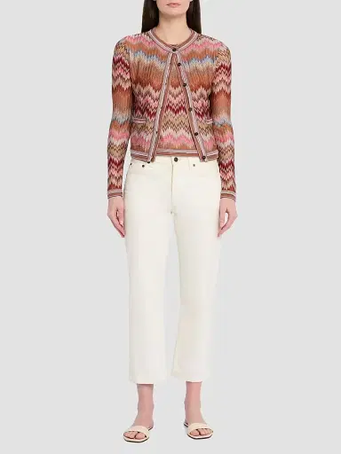 Missoni Women's Zigzag Chevron Button-Front Cardigan | Thumbnail 2 Missoni Women's Zigzag Chevron Button-Front Cardigan | Thumbnail 2