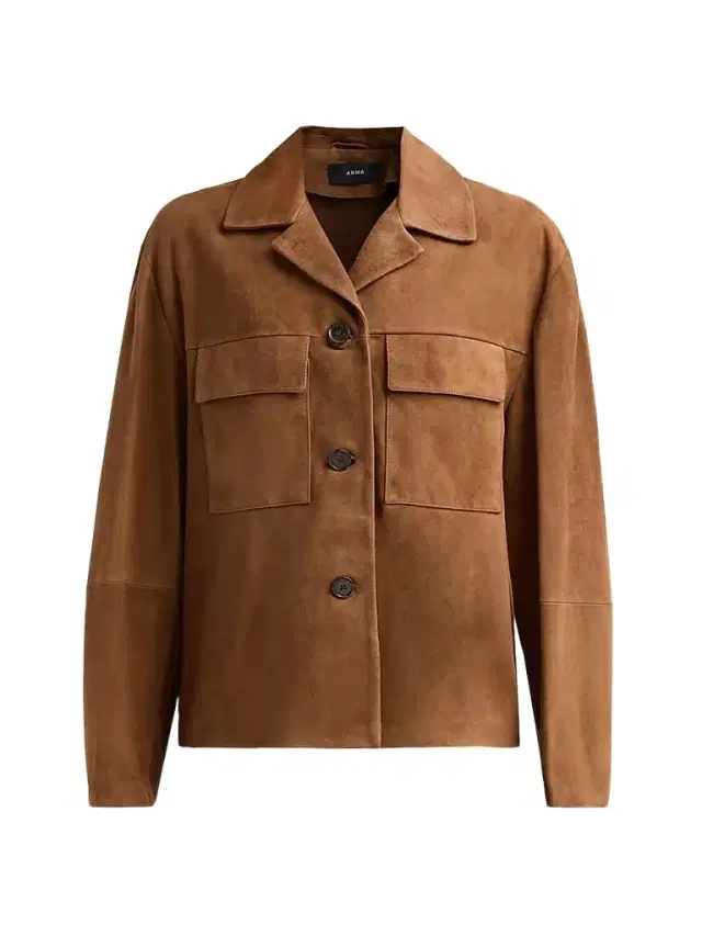 Arma Women's Flore Suede Jacket - Saddle