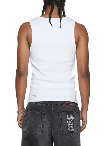 Ksubi Men's Paise Halen Singlet Tank - White - Size XXL | Thumbnail 4 Ksubi Men's Paise Halen Singlet Tank - White - Size XXL | Thumbnail 4
