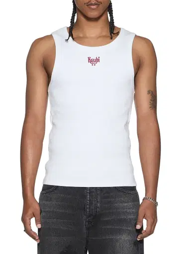 Ksubi Men's Paise Halen Singlet Tank - White - Size XXL | Thumbnail 1 Ksubi Men's Paise Halen Singlet Tank - White - Size XXL | Thumbnail 1