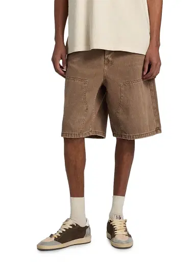 Ksubi Men's Maxx Operator Wide-Leg Carpenter Jean Shorts - Brown - Size 36 | Thumbnail 3 Ksubi Men's Maxx Operator Wide-Leg Carpenter Jean Shorts - Brown - Size 36 | Thumbnail 3