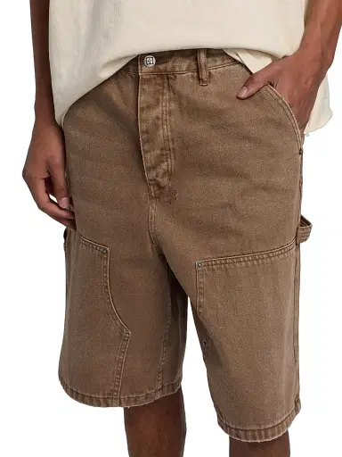 Ksubi Men's Maxx Operator Wide-Leg Carpenter Jean Shorts - Brown - Size 36 | Thumbnail 6 Ksubi Men's Maxx Operator Wide-Leg Carpenter Jean Shorts - Brown - Size 36 | Thumbnail 6