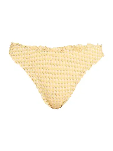 Simkhai Women's Maelie Gingham Bikini Bottom - Mango Multi - Size XS | Thumbnail 1 Simkhai Women's Maelie Gingham Bikini Bottom - Mango Multi - Size XS | Thumbnail 1
