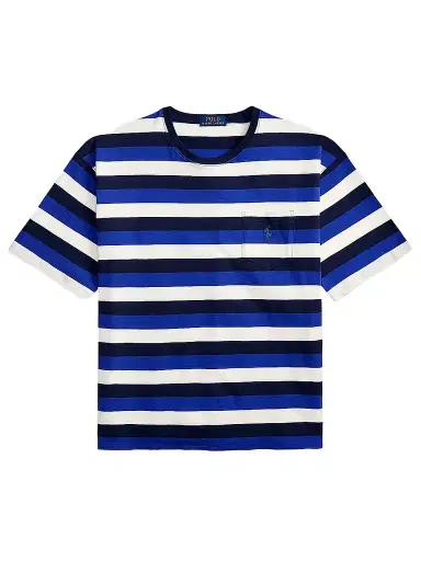 Polo Ralph Lauren Men's Striped Cotton T-Shirt - Newport Navy Multi | Thumbnail 1