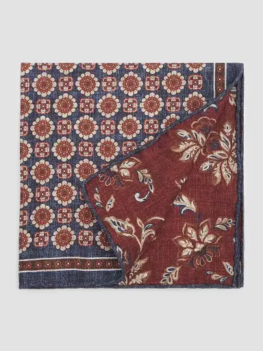 Kiton Men's Silk Pocket Square | Thumbnail 2