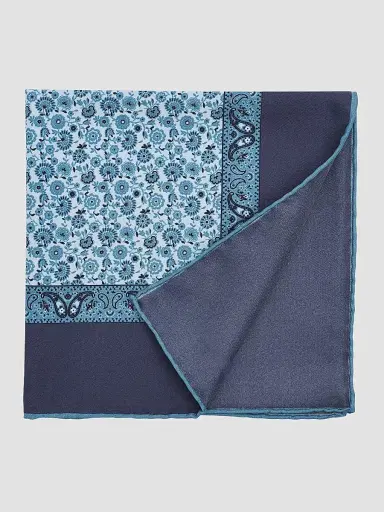 Kiton Men's Silk Pocket Square | Thumbnail 2 Kiton Men's Silk Pocket Square | Thumbnail 2