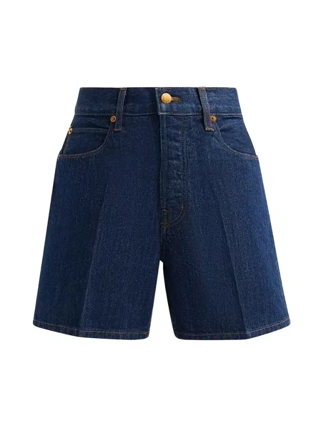 Women's The Tailor Mid-Rise Denim Shorts - Raw Rinse