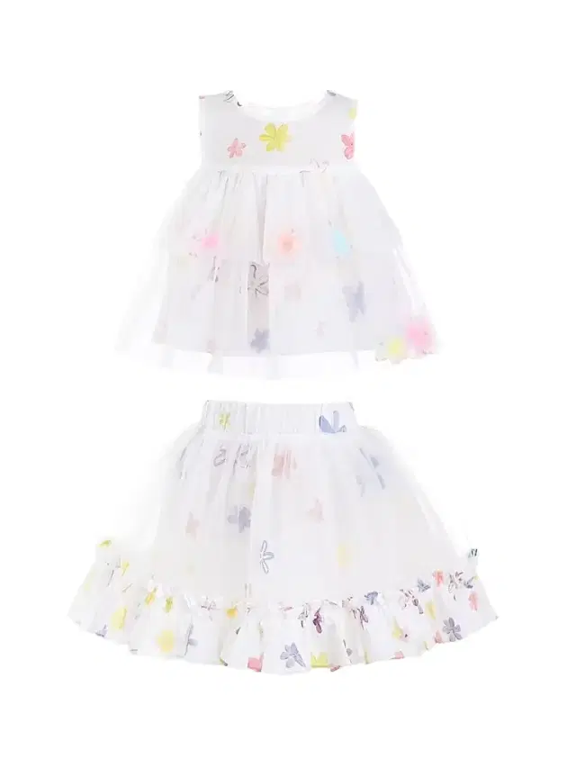 Mimi Tutu Little Girl's Aveloria Skirt Set - White
