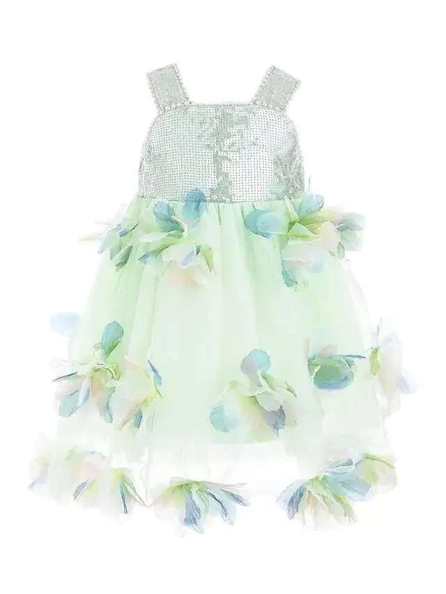 Mimi Tutu Little Girl's Sylvienne Dress - Green