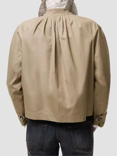 Burberry Women's Tropical Gabardine Cotton Jacket | Thumbnail 2 Burberry Women's Tropical Gabardine Cotton Jacket | Thumbnail 2