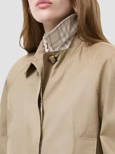 Burberry Women's Tropical Gabardine Cotton Jacket | Thumbnail 4 Burberry Women's Tropical Gabardine Cotton Jacket | Thumbnail 4