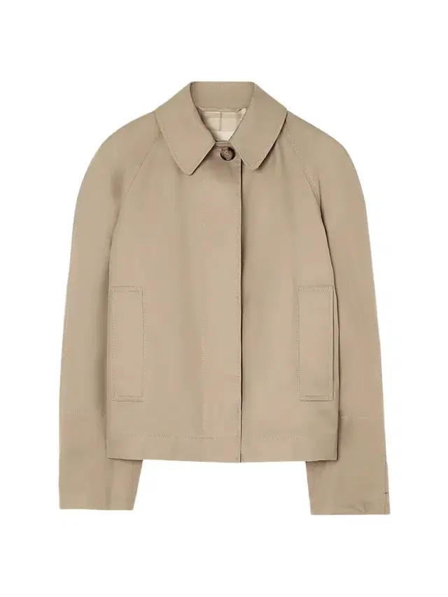 Women's Tropical Gabardine Cotton Jacket - Saltmarsh Beige