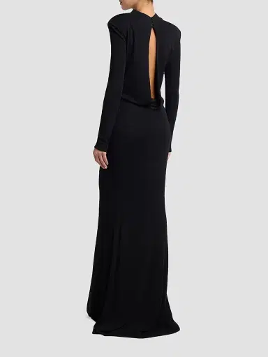 Tom Ford Women's Mock Turtleneck Mermaid Gown | Thumbnail 3 Tom Ford Women's Mock Turtleneck Mermaid Gown | Thumbnail 3