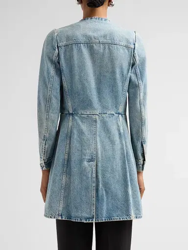 Maison Margiela Women's Denim Jacket - Iceblue | Thumbnail 3