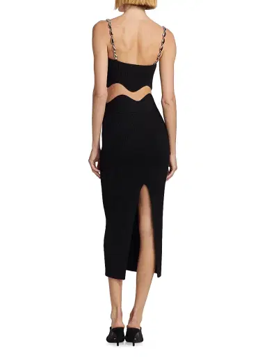 GALVAN LONDON Women's Marina Wave Two-Piece Set - Black - Size XL | Thumbnail 5 GALVAN LONDON Women's Marina Wave Two-Piece Set - Black - Size XL | Thumbnail 5